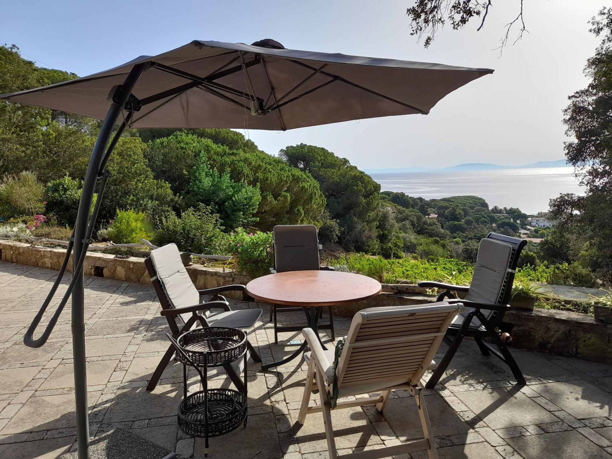 Villa Gualdo Piscina Vista Mare Capoliveri  Extérieur photo
